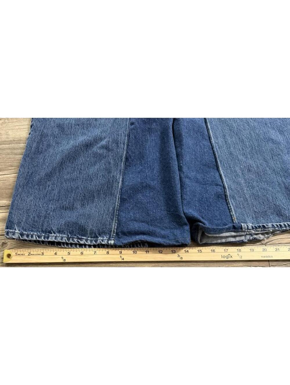 Tony Hawk vintage Y2K style baggy wide-leg jeans Customs** 36x31 - Picture 6 of 8
